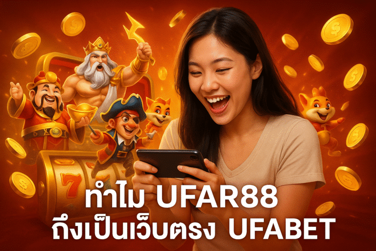 เกมครบ UFAR88 แทงบอล สล็อต บาคาร่า คาสิโน