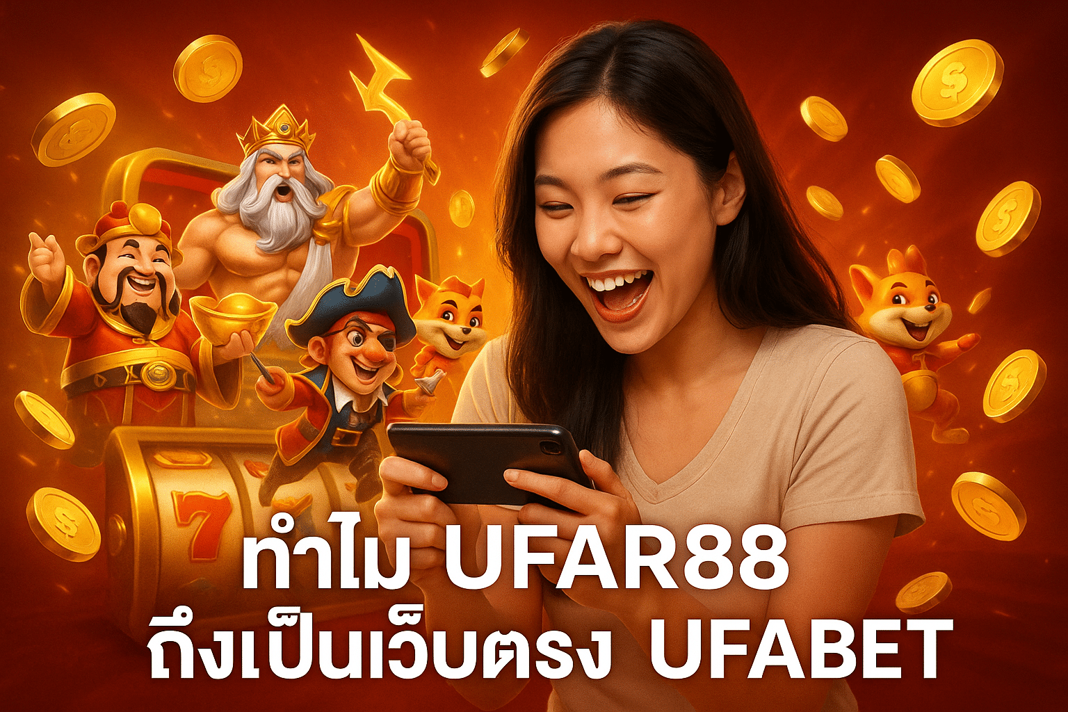 เกมครบ UFAR88 แทงบอล สล็อต บาคาร่า คาสิโน