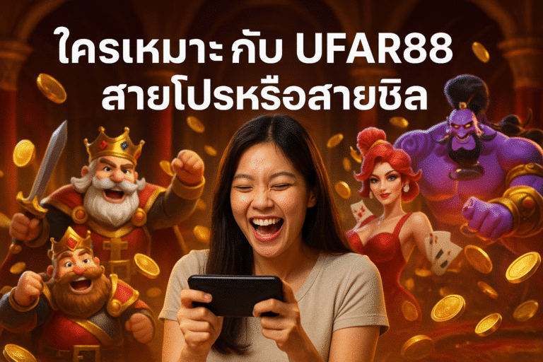 ใครเหมาะกับ UFAR88 สายโปรหรือสายชิล